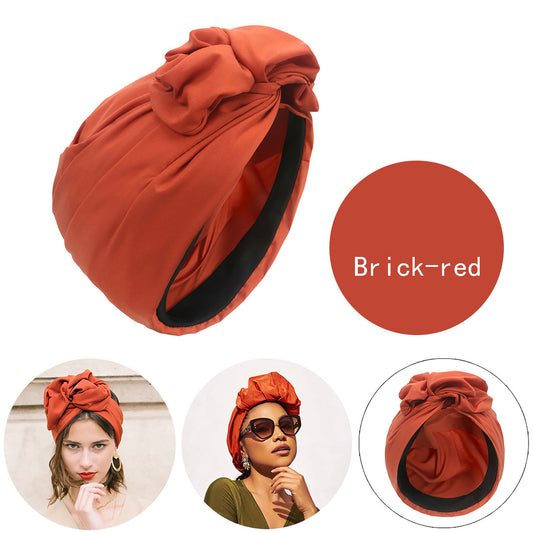 Adult fashionable turban French retro turban multi-strap turban